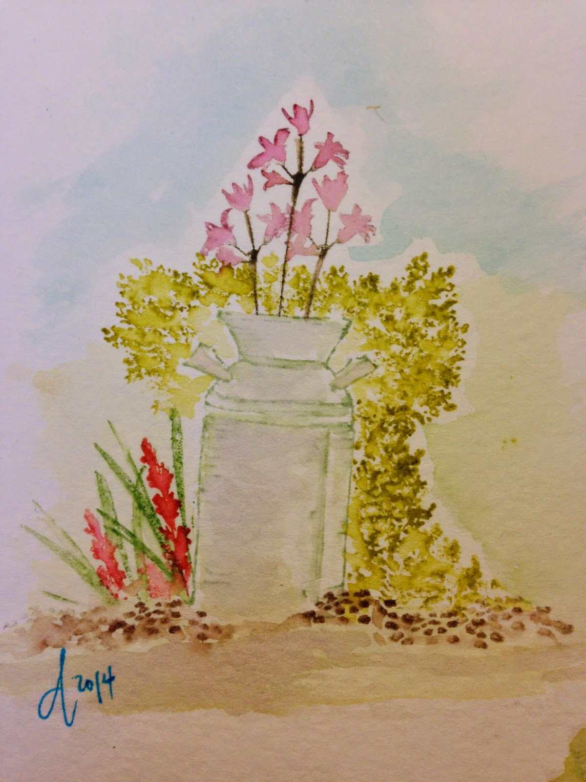 AYN DESIGNS ART IMPRESSIONS WATERCOLOR STAMPS