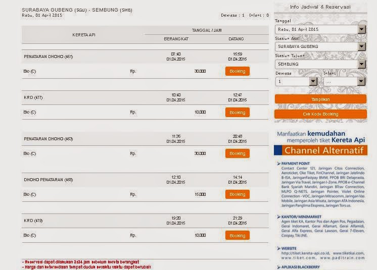 Wow Tiket Ka Lokal Penataran Dhoho Naik Seputar Kereta Api