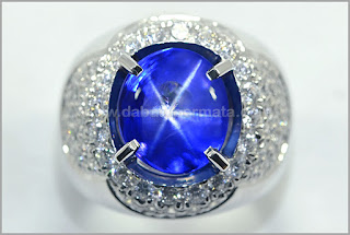 Elegant Royal Blue SAFIR Sharp Star Sri Lanka NH - SPS 267