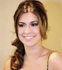 Famosas da TV brasileira com moicano com franja penteado moicano meio preso