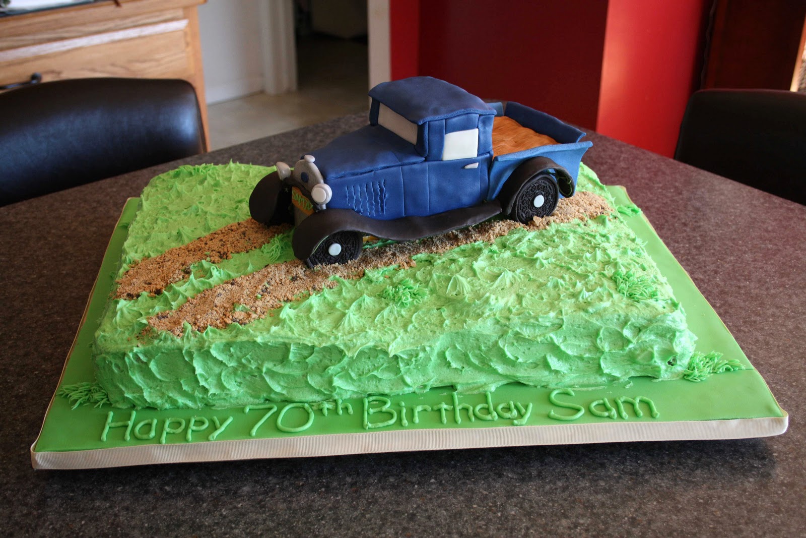 All Kinds of Sugar Model A Pickup Cake
