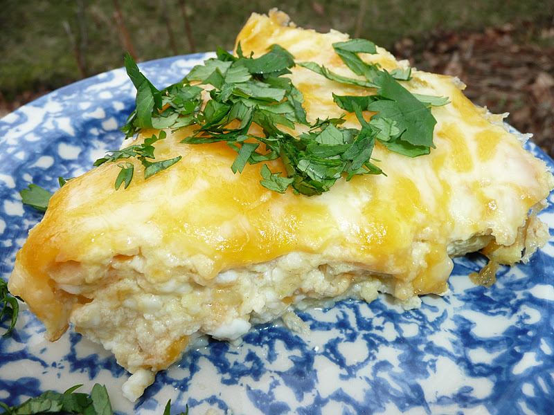 Everyday Dutch Oven Chili Relleno Casserole