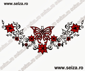 Buterfly tattoo for girls lower back tattoo / butterfly tattoo