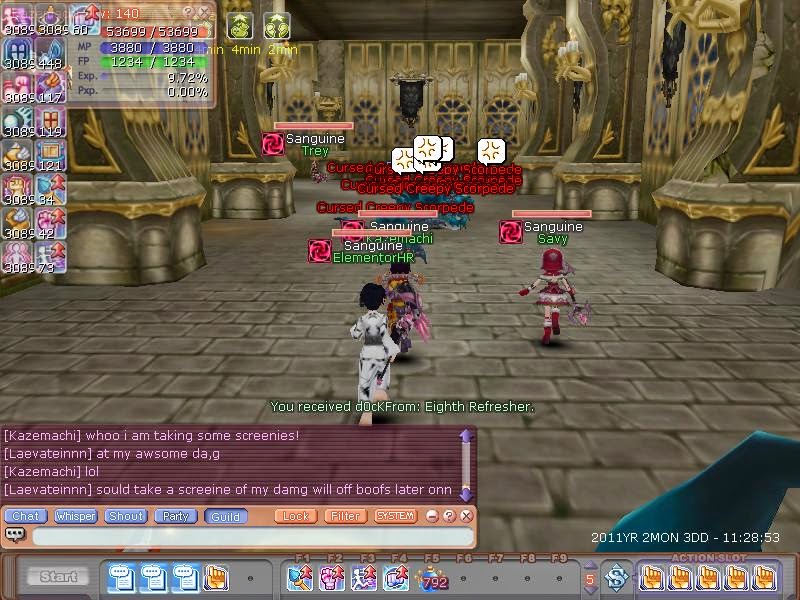 Fleeing monsters in MMORPGs