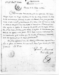 Carta de Francisco C. Marcó del Pont a su cuñada Francisca Javiera Díaz de Vivar