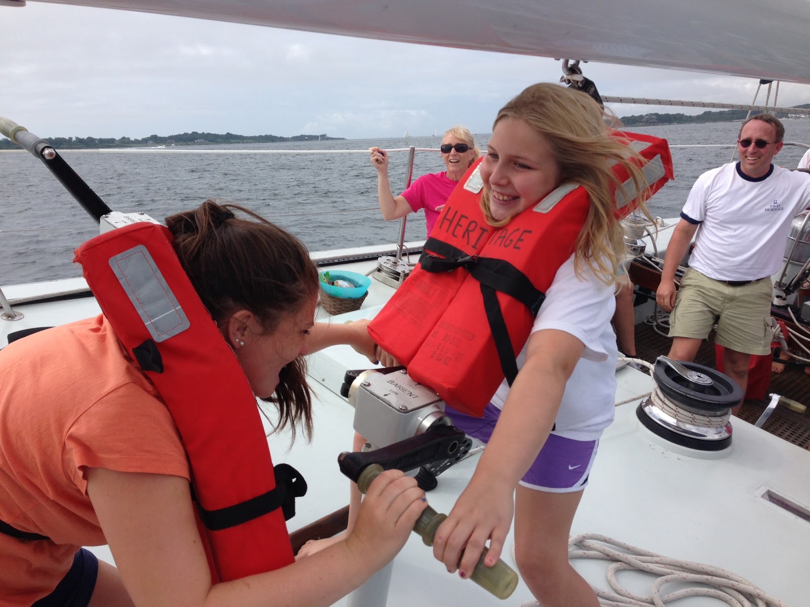 12 Meter Charters Sailing in Newport, RI Sailing aboard Heritage