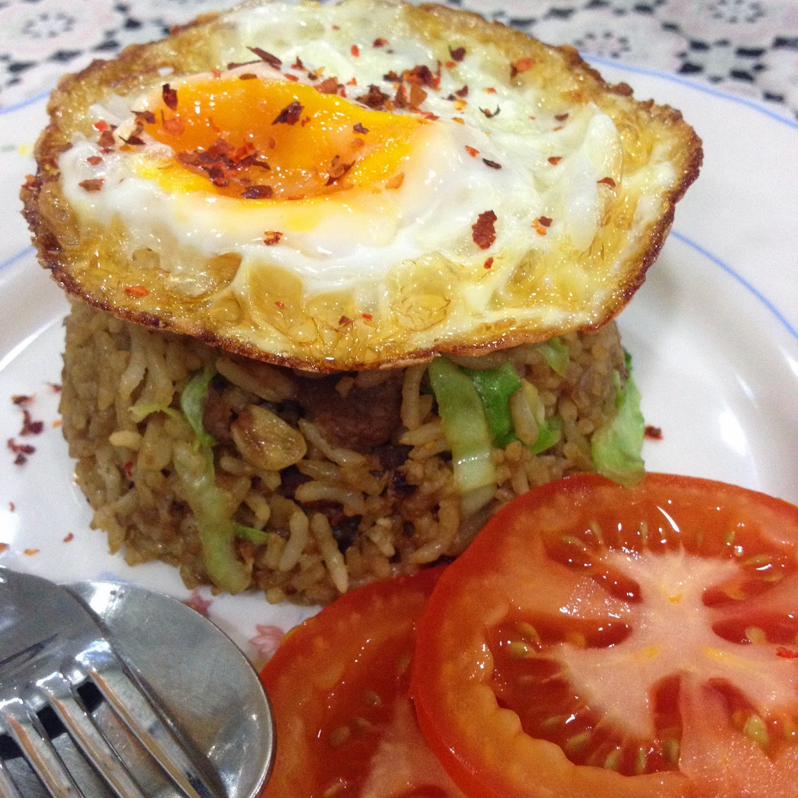 Nasi goreng penumbuk