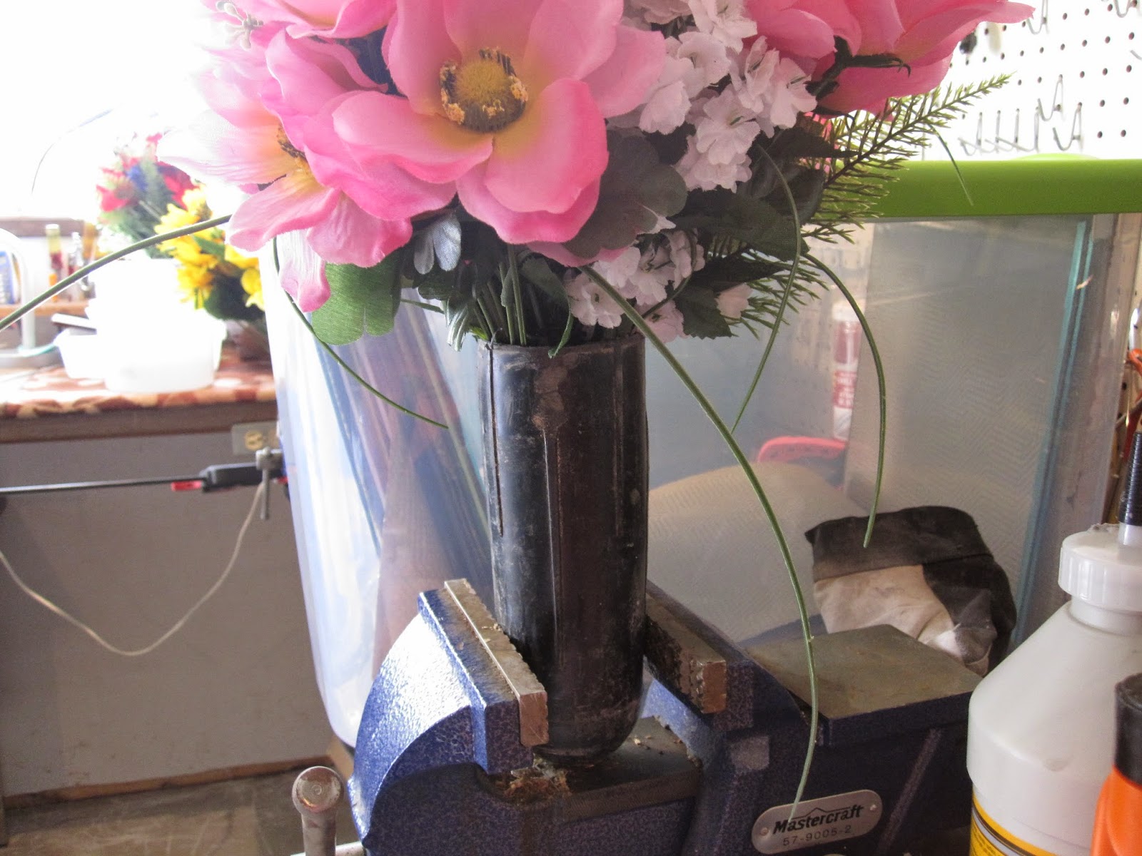 Flowers On The Roof How to Make an Artificial Silk Flower Arrangement