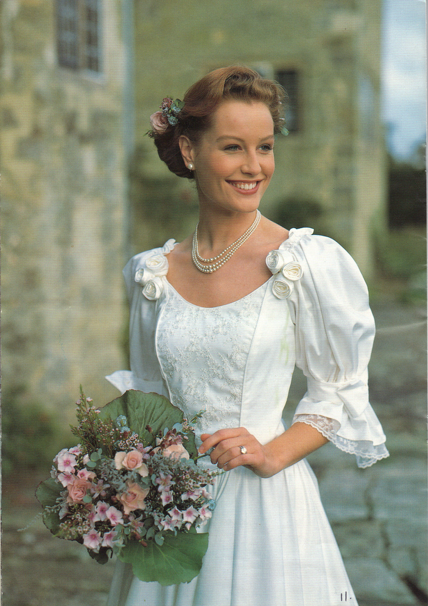 spriggs florist wedding flowers for laura ashley circa 1993