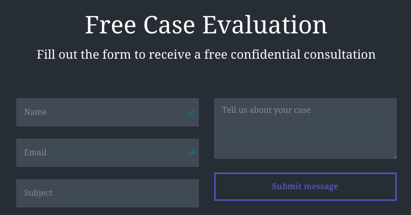 Free Case Evaluation