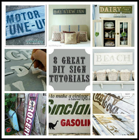 8 great DIY vintage sign tutorials