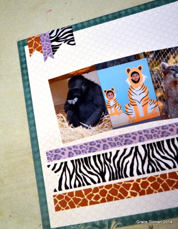 ribbons unlimited inc. Scrapbook page with ribbon flair by Grace