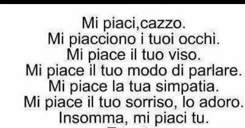 Quando La Parola Amore Non Basta Verso L Infinito E Oltre Cosa Mi Piace Di Te