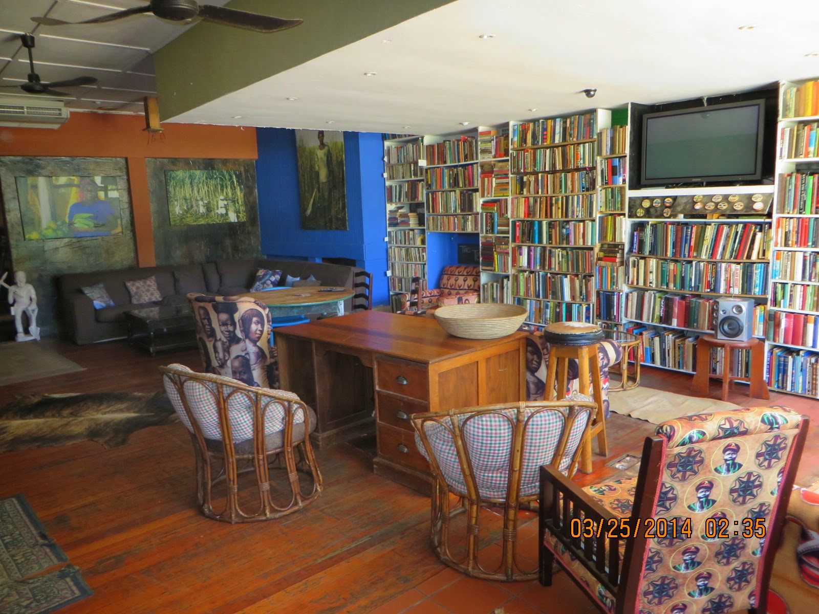 "The Traveler's Family Room" at George Hotel, Eshowe, Zululand