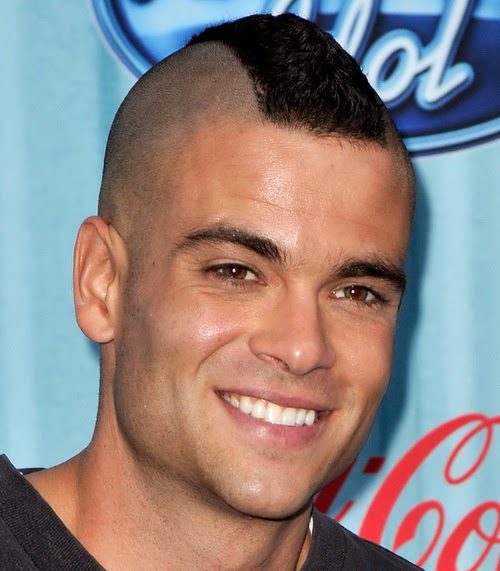 short mohawk haircut model popular