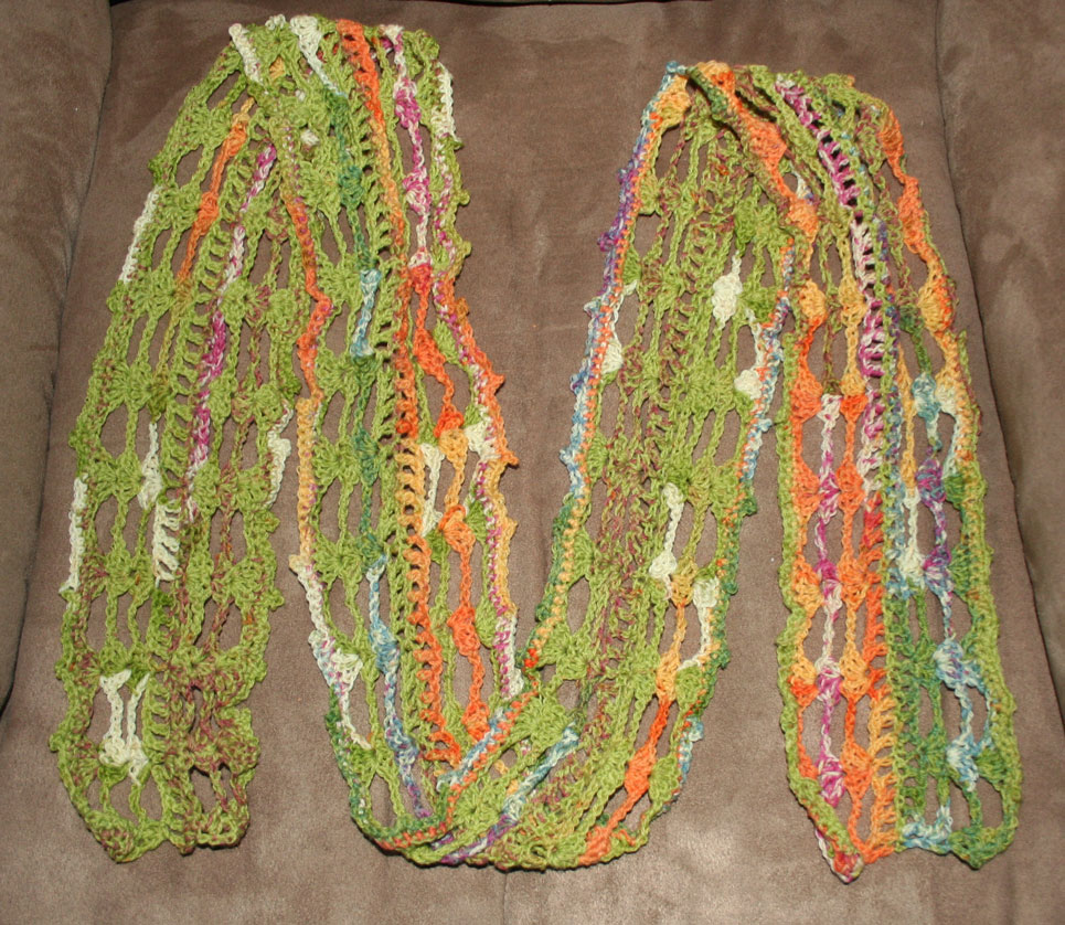 Harry Potter - Luna Lovegood Scarf - My Take - PATTERN & CHART ADDED ...