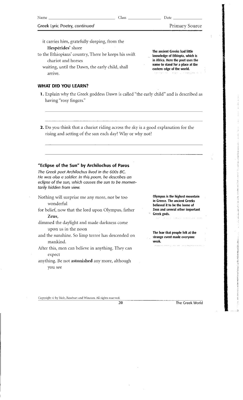 Homework oh homework analysis picture