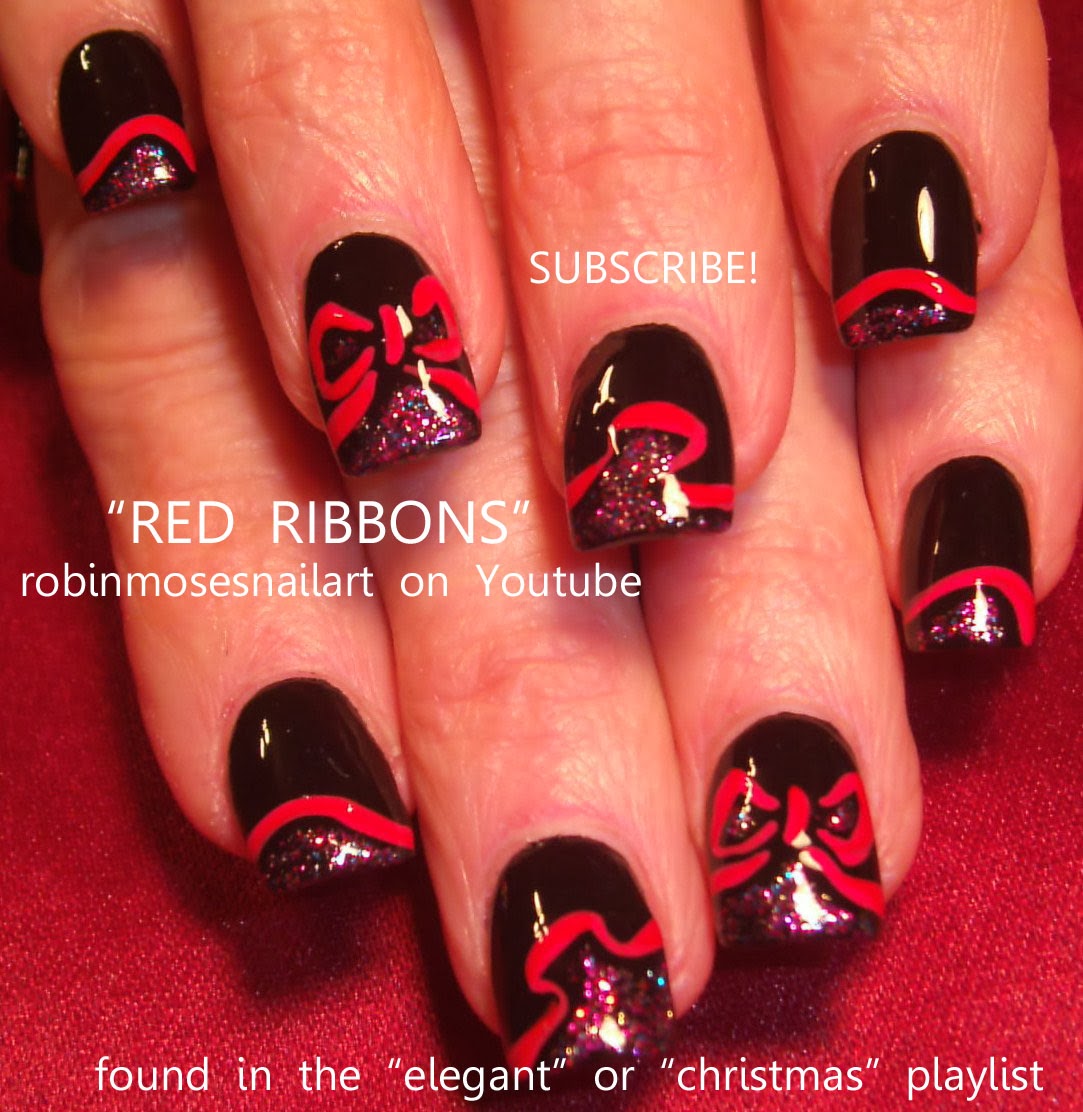 Robin Moses Nail Art "elegant nail art" "christmas party nails" "ideas