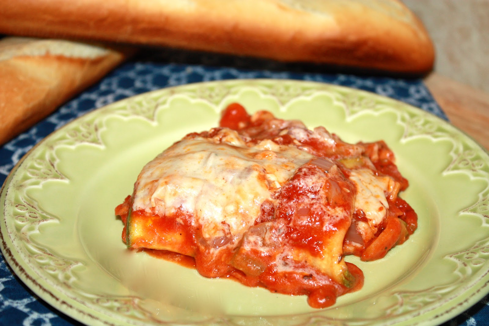 AllergenMenuMom Recipe Zucchini and Pepperoni Lasagna (egg, dairy