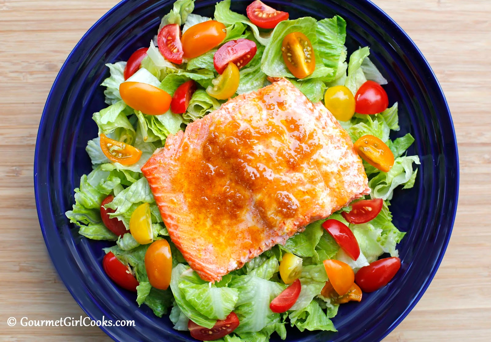 Gourmet Girl Cooks Oven Roasted Copper River Salmon w/ Clementine
