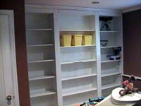 how to build a hidden bookshelf door