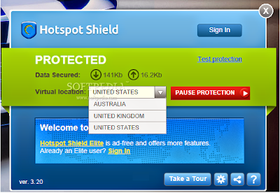 Hotspot Shield 3.20 Free Download