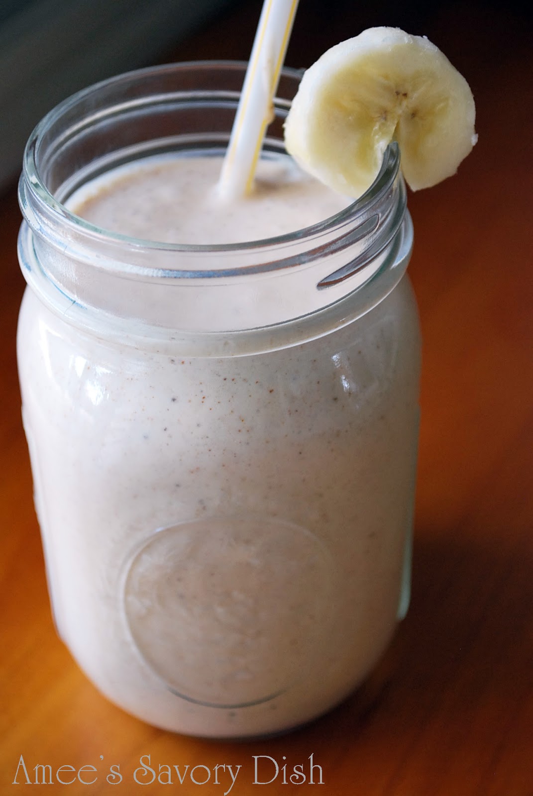 Amee's Savory Dish Coconut Banana Smoothie
