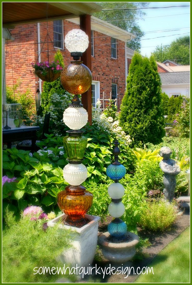 MATIN LUMINEUX: Totems de jardin MATIN LUMINEUX: Totems de jardin