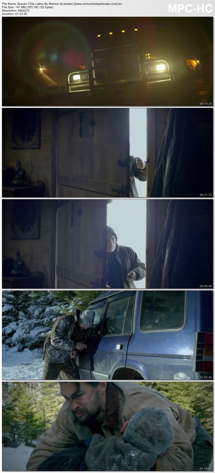Capturas de la película.