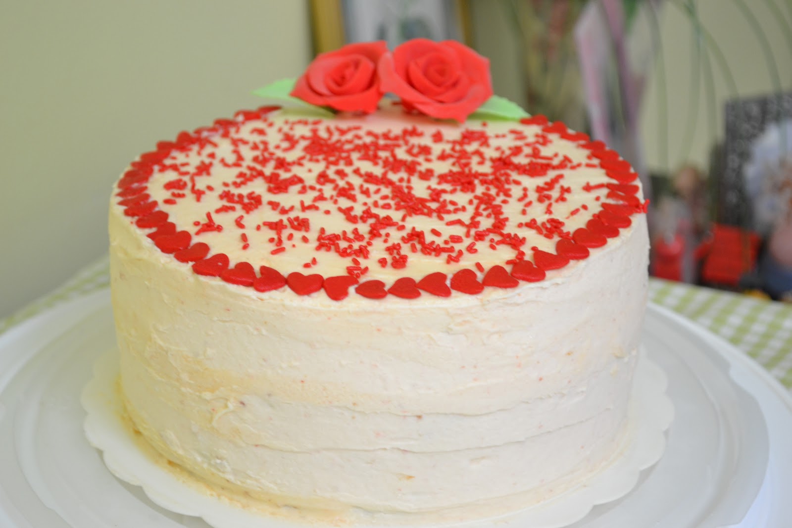 Through The Kitchen Door: Strawberry Layer Cake With ...