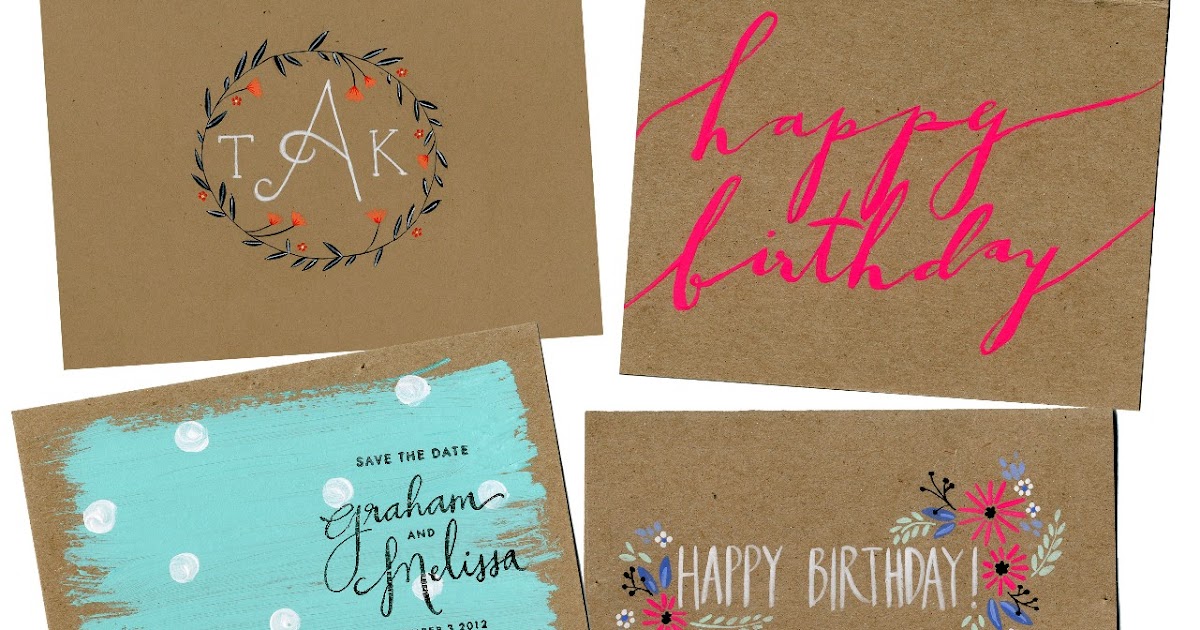 papier fabrik kraft paper painted cards
