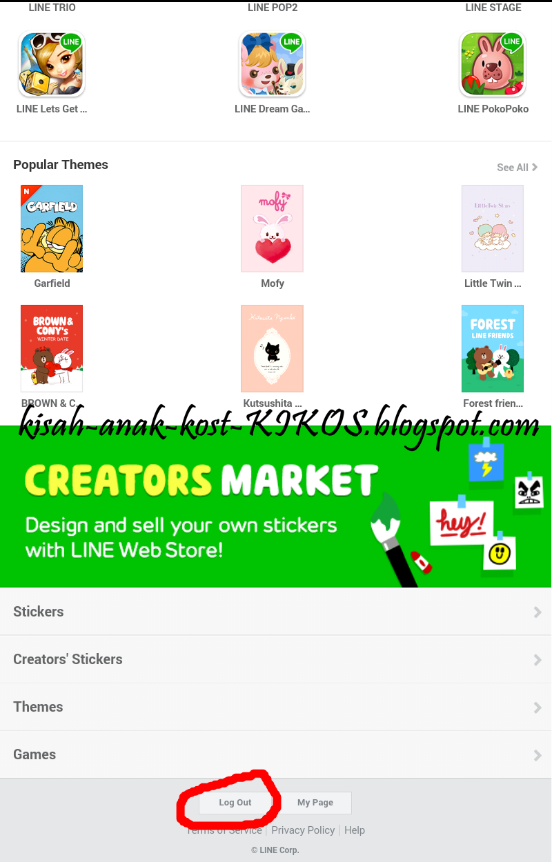 Theme Line Pulsa Xl | kisah anak kost kikos cara membeli sticker line via Theme Line Pulsa Xl | kisah anak kost kikos cara membeli sticker line via