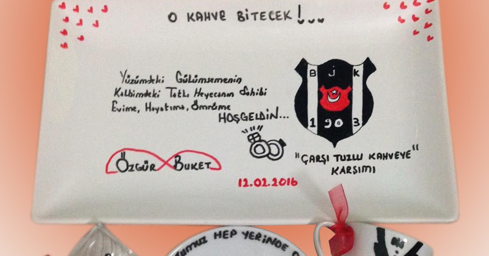Beşiktaş Damat Kahve Fincanı damatfincanı