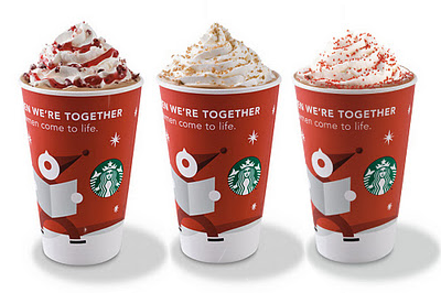 right view from the left coast the starbucks christmas cup kerfuffle starbucks christmas cups through the years