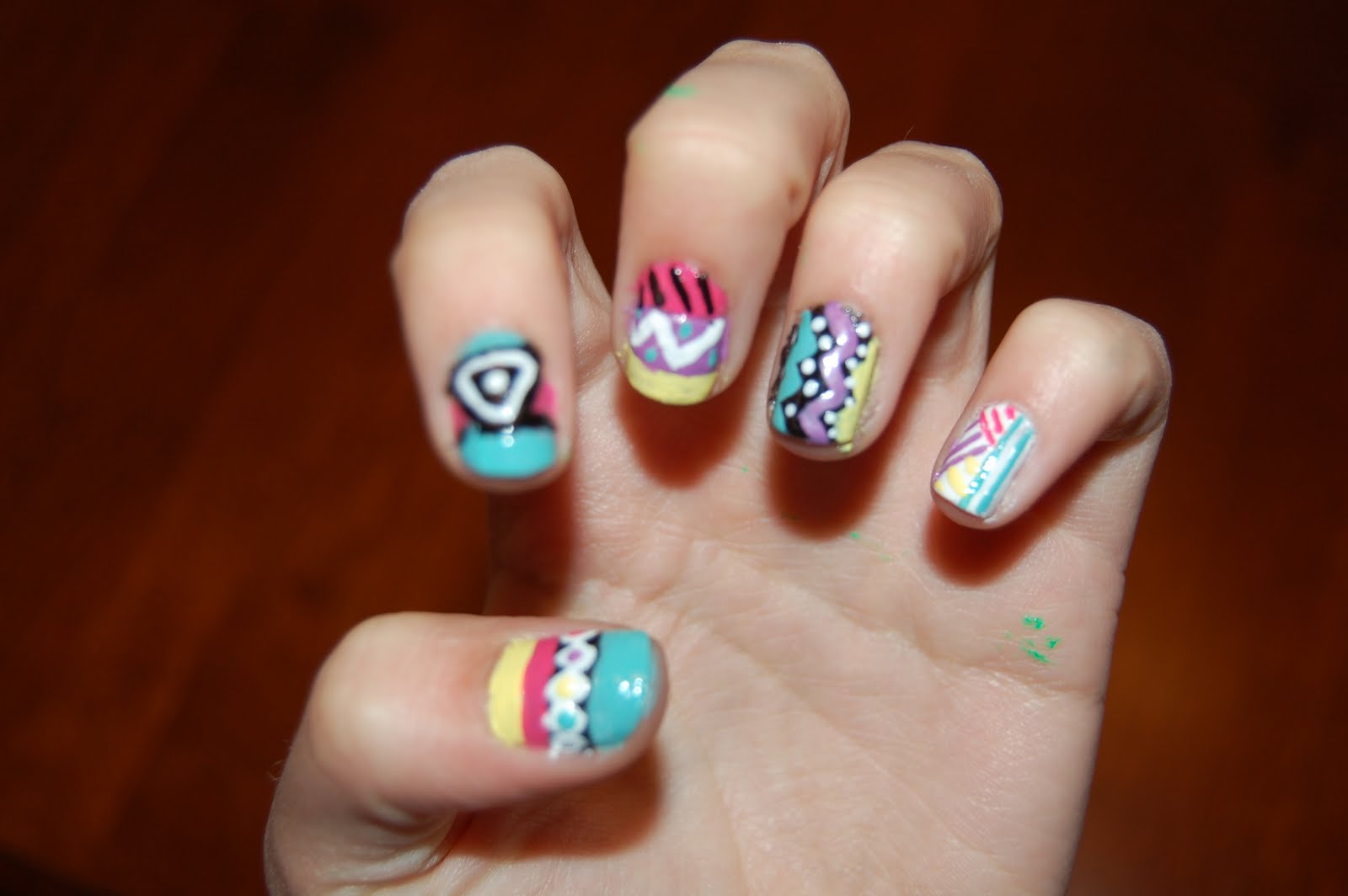 2. Tribal Nail Art Designs for Gel Nails - wide 7