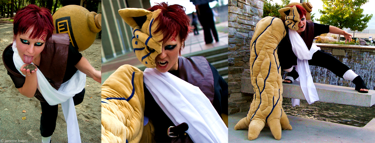 Naruto: Cosplay sensacional de Gaara