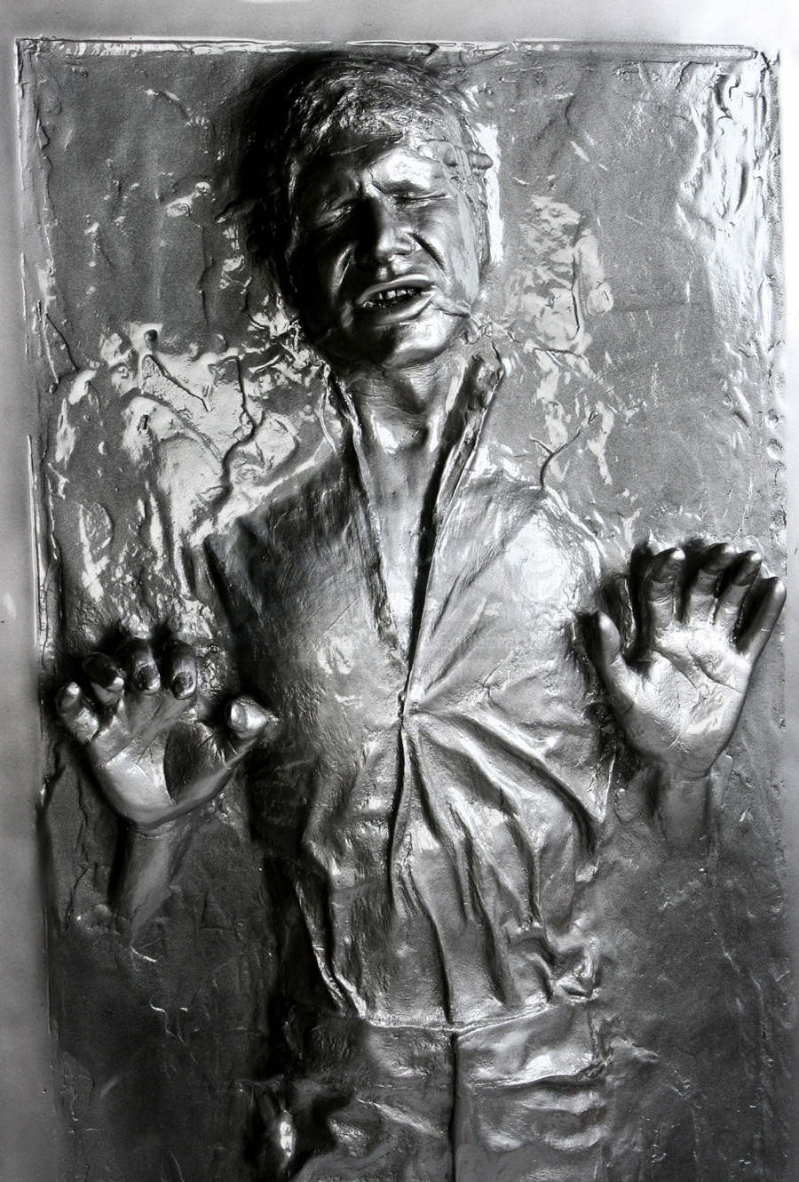 han solo trapped in carbonite