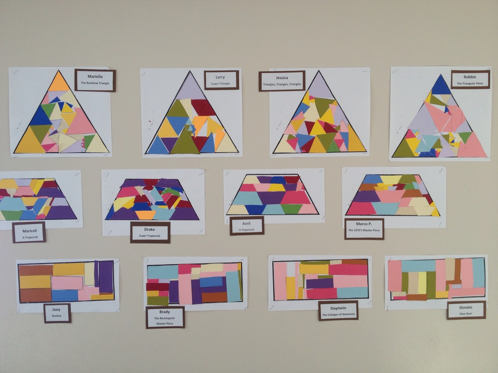 The Education of an Elementary Principal Art and Math Fusion Our