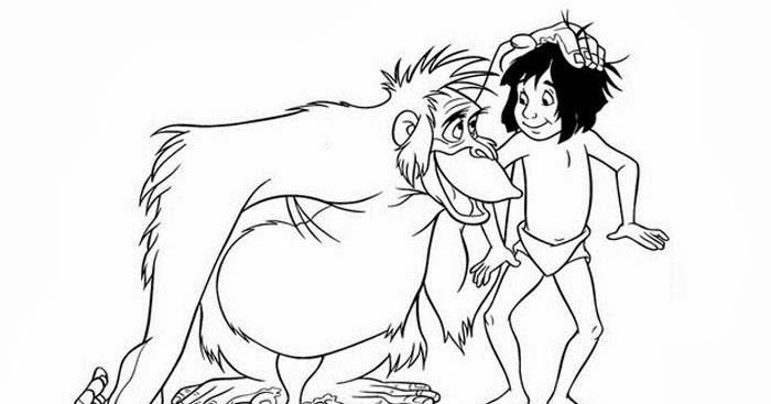 King Louie coloring pages | Free Coloring Pages and Coloring Books for Kids