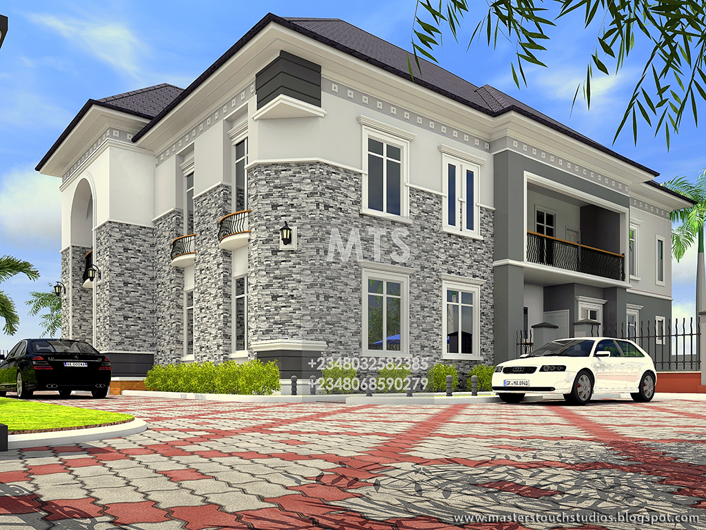 External dimension 13m by 19m 5 bedroom duplex