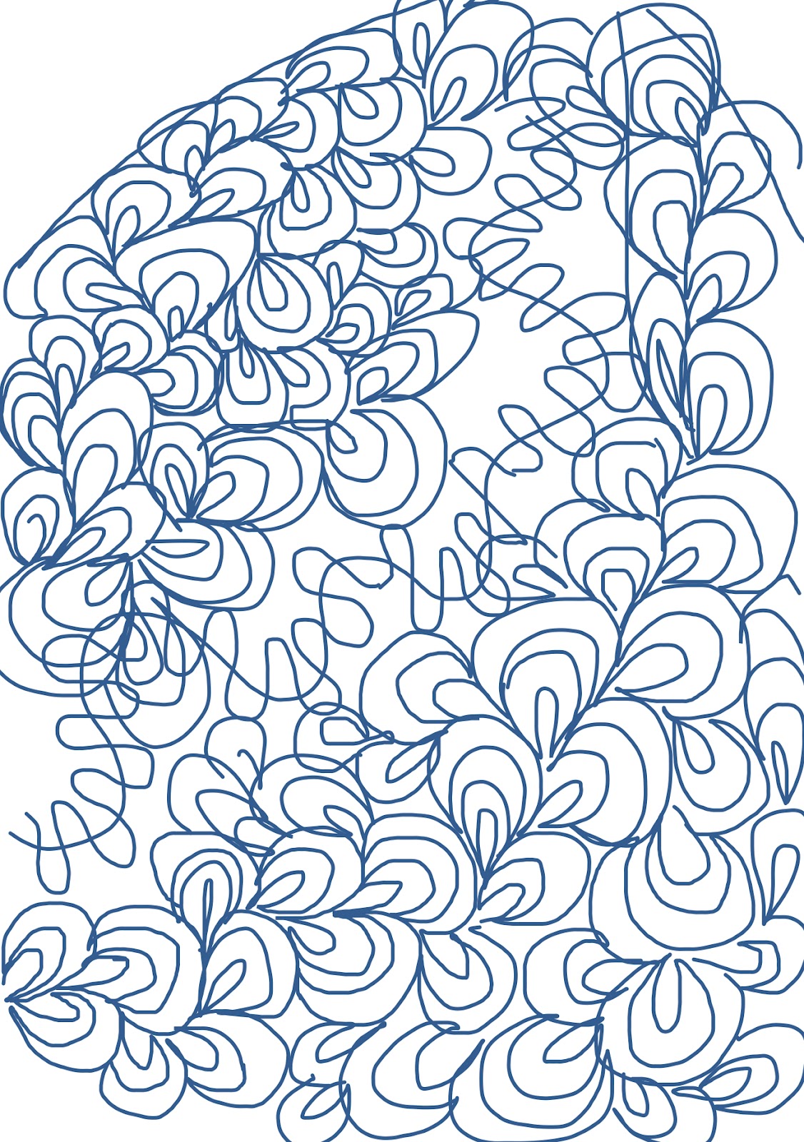 Cheeky Cognoscenti FreeMotion Quilting on my iPad