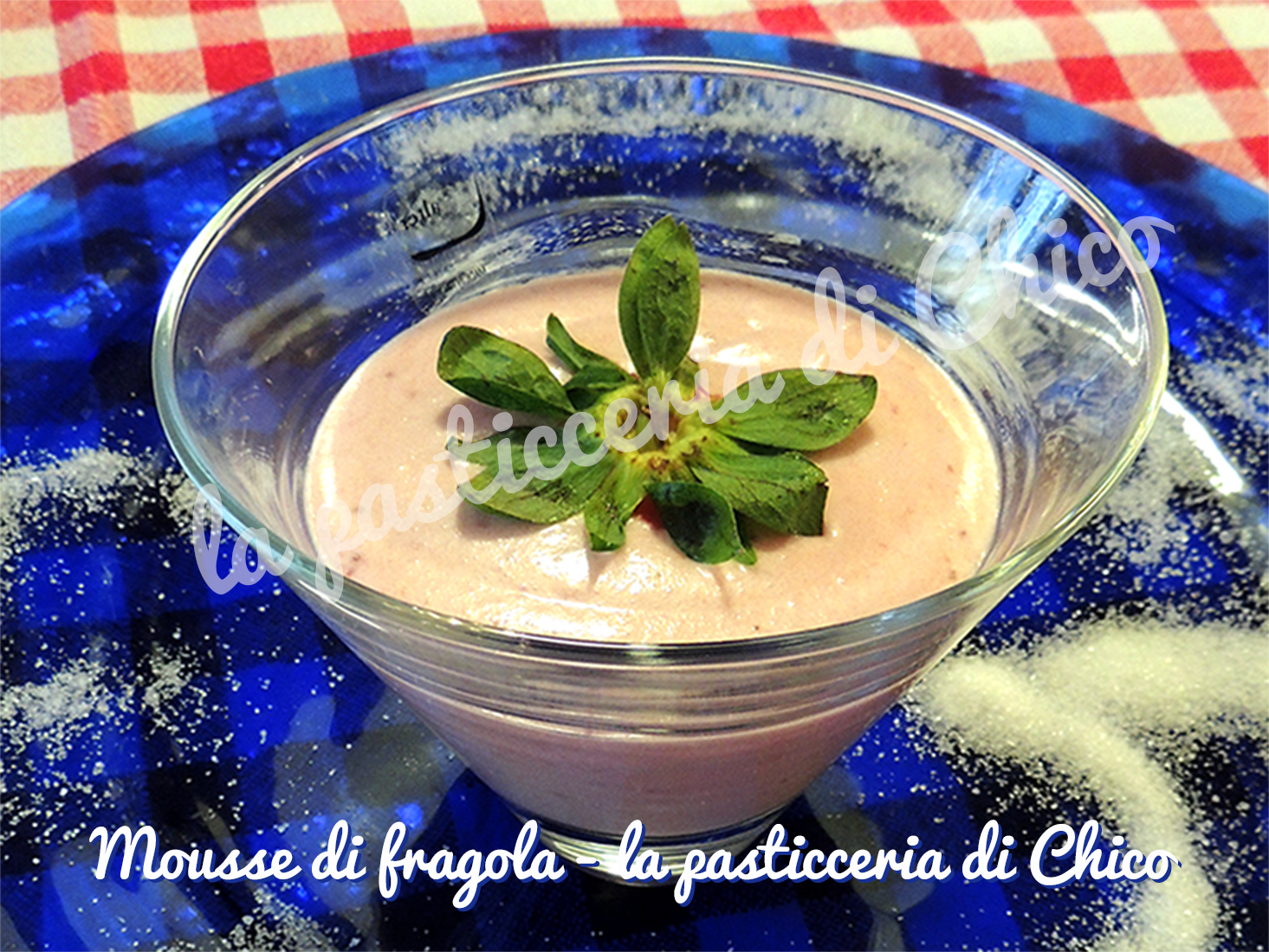 Mousse di fragola