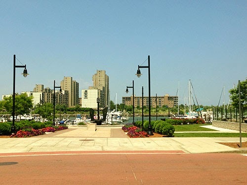 Hingham Shipyard View from Wahlburgers