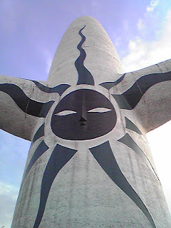 "Tower of the Sun" from Expo 1970 at Banpaku-koen