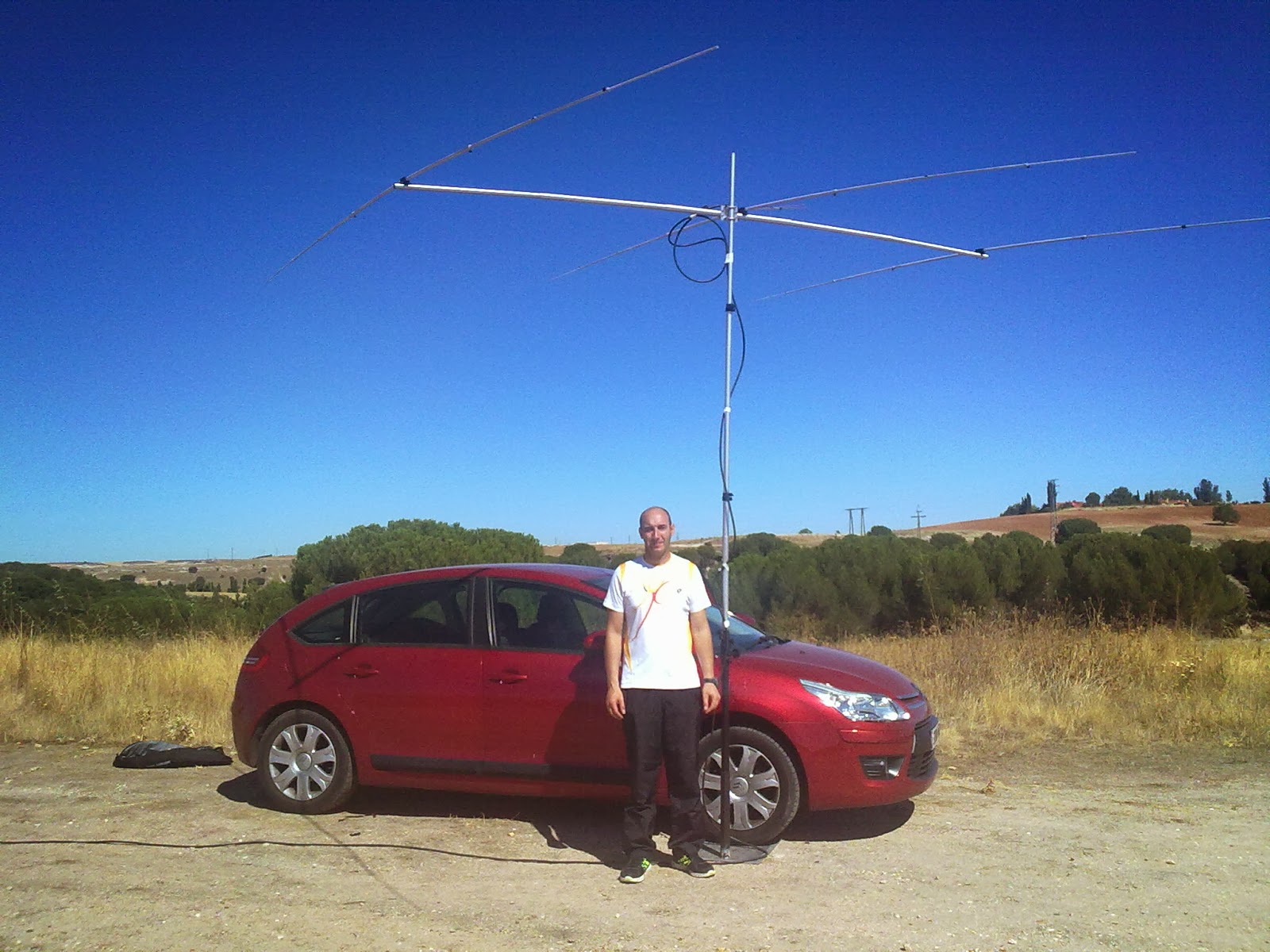 30CRM001 EA1FN 30RC 500 Super Antennas YP3 Antena Portable para las bandas de 20,17,15,12