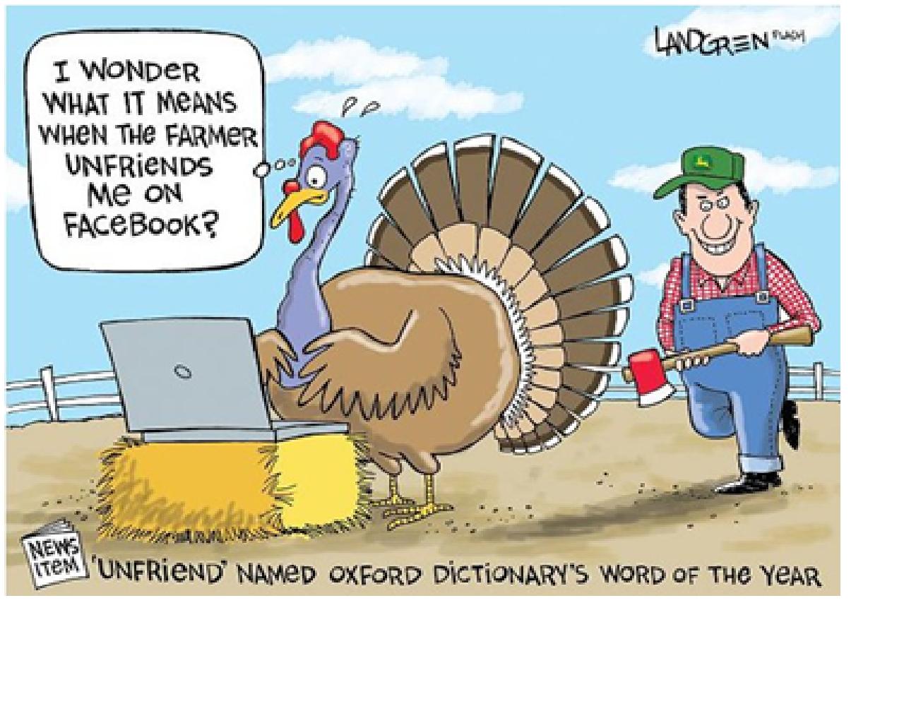 Random Ramblings: A Thanksgiving cartoon