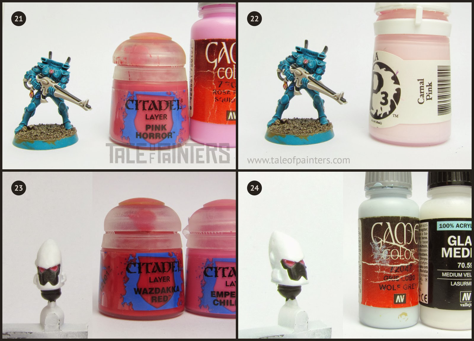 Tutorial How to paint Eldar Craftworld Iybraesil Tale of Painters