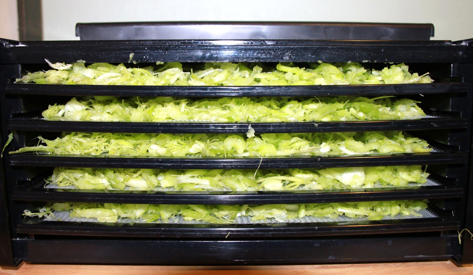 Retirement and Back to the Basics Dehydrating Celery