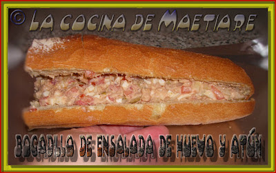 Bocadillo de ensalada de huevo y atún Bocadillo+de+ensalada+de+huevo+y+at%C3%BAn