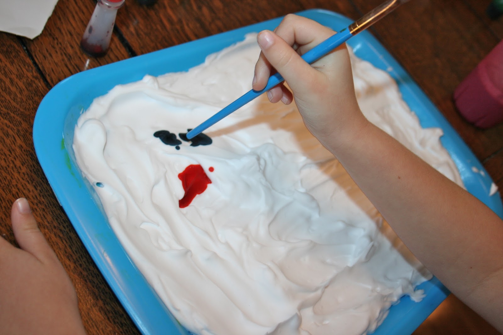 Shaving Cream Art